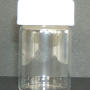Glas 15ml Kunststoffdeckel f.Syphonanschluss