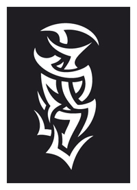 Tattoo-Schablone Tribal 6/ NETTOPREIS!