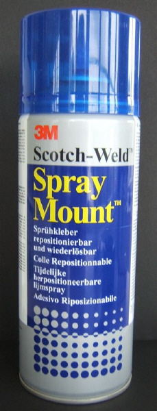 Colle repositionnable Spray Mount 400ml - 3M