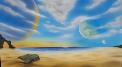 Kursbild Planeten/Wolken